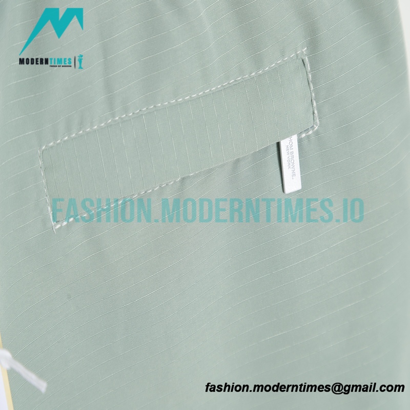 Thom Browne - Lines Nylon Woven Trench Sport Pants Thom Browne - Lines Nylon Woven Trench Sport Pants